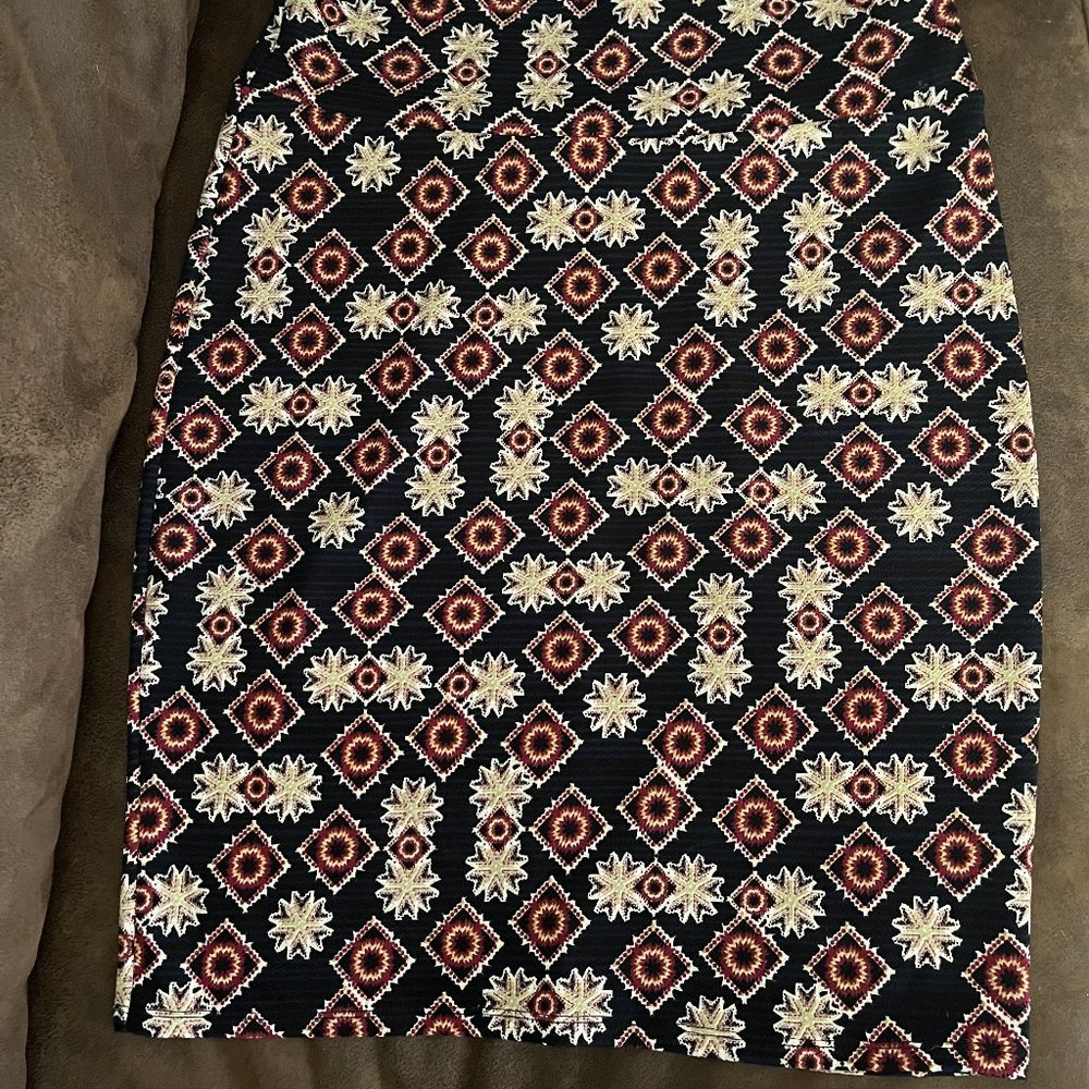 LuLaRoe Pencil Skirt (L) - No. 117